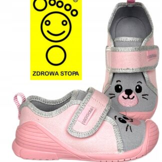 Kapcie dziecięce Viggami JULCIA barefoot, pantofle dla dzieci